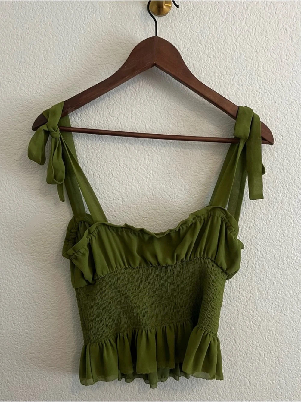 Aritzia Wilfred Green Ballad Camisole Size M - Picture 5 of 6